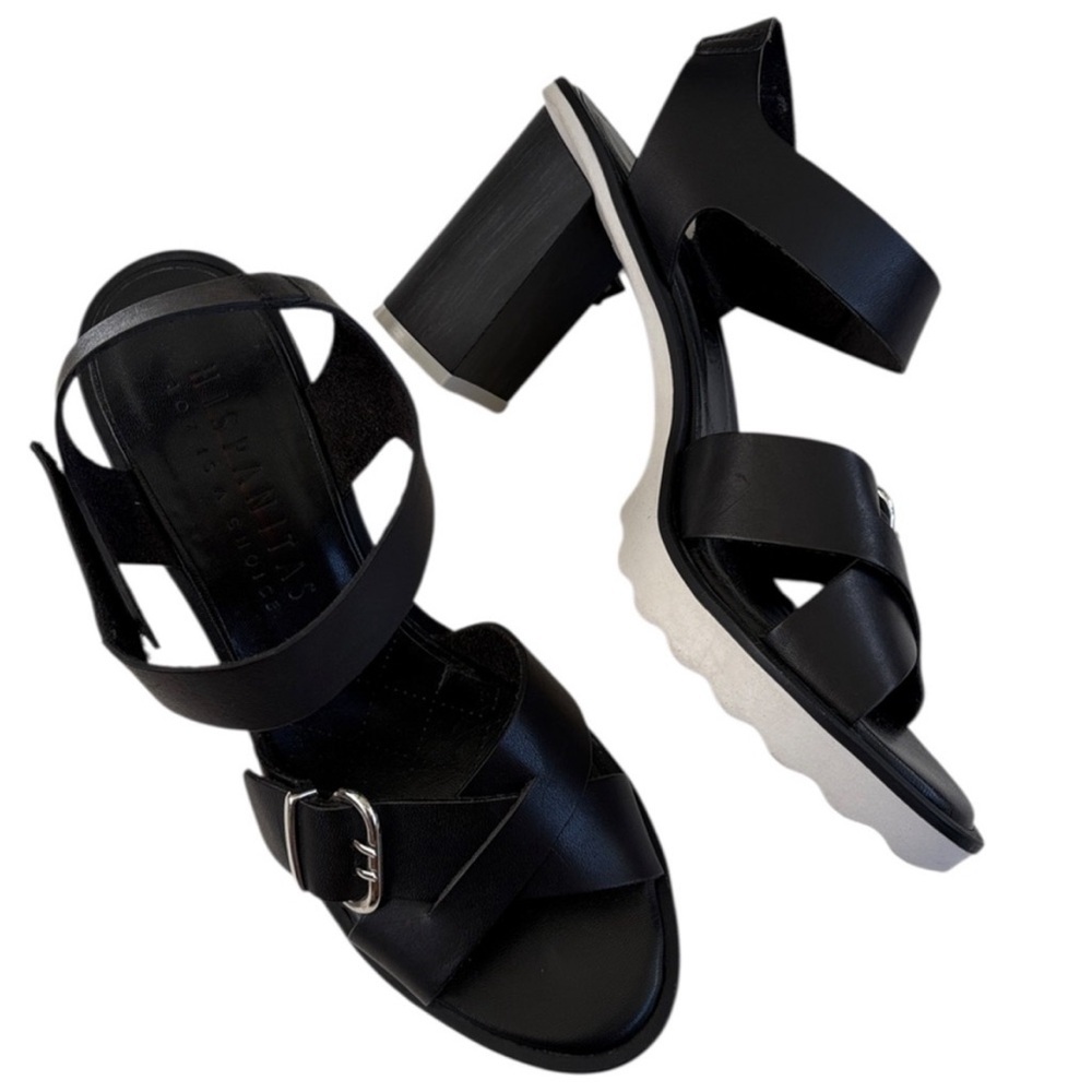 EUC HISPANITAS Leather Gigi Block Heel
Sandals Black Size 9 - 9.5